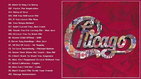 chicago youtube|chicago greatest hits full album.